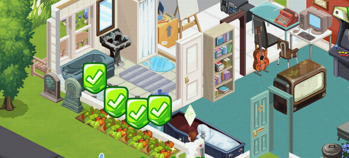 The Sims Social Gardening screenshot