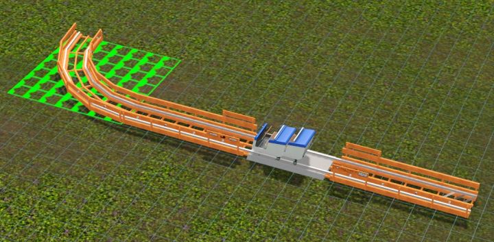 The Sims 3 Roaring Heights World: a Loading Zone and Cart are necessary to start