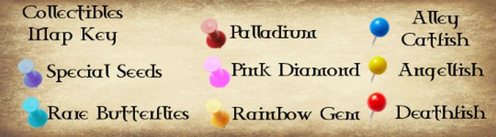 Collectible Map Key